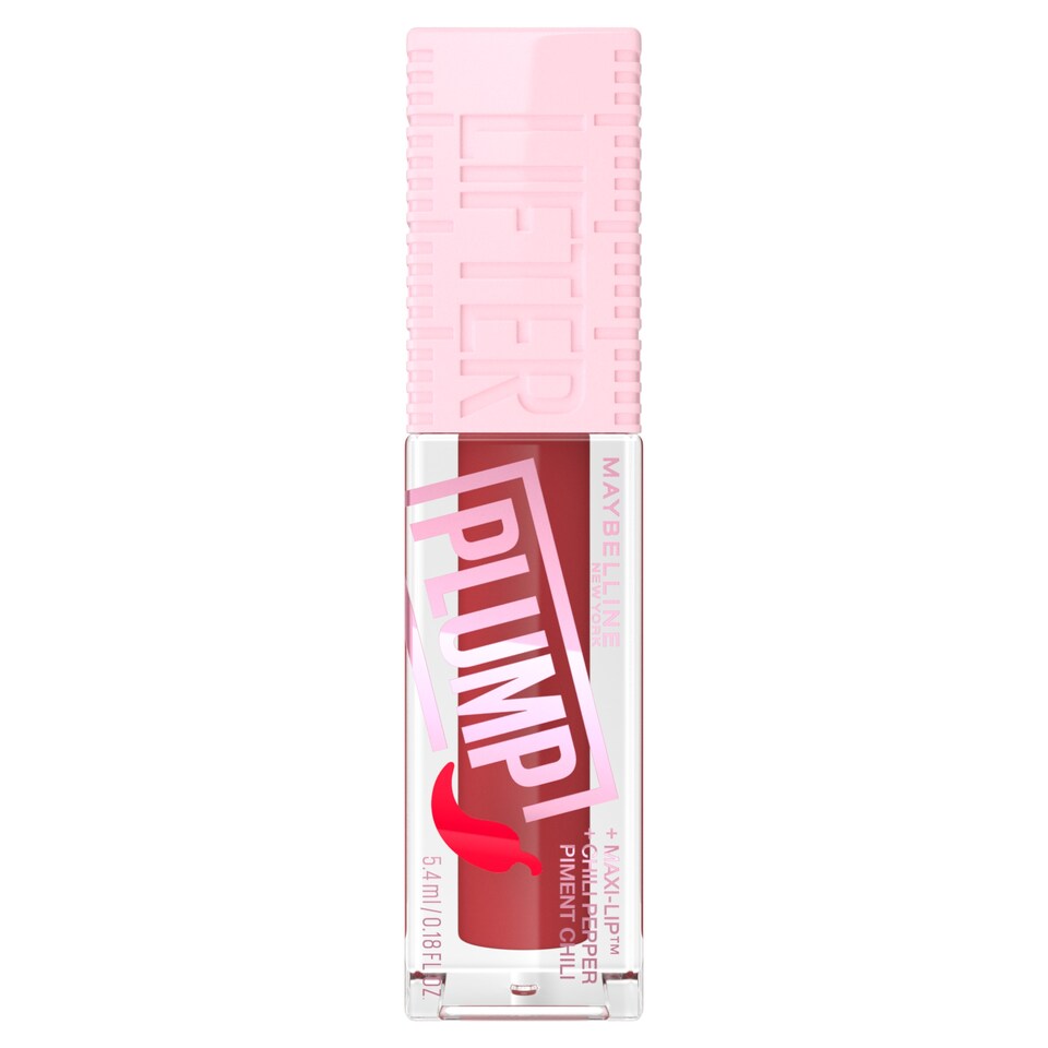 image 1 of Maybelline Lifter Plumping Lip Gloss - Hot Chilli 5.4ml