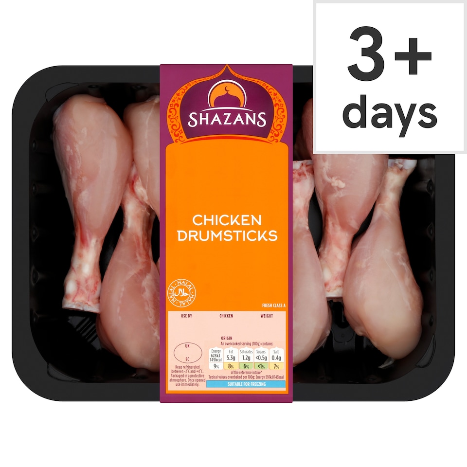 Shazans Chicken Drumsticks 600G