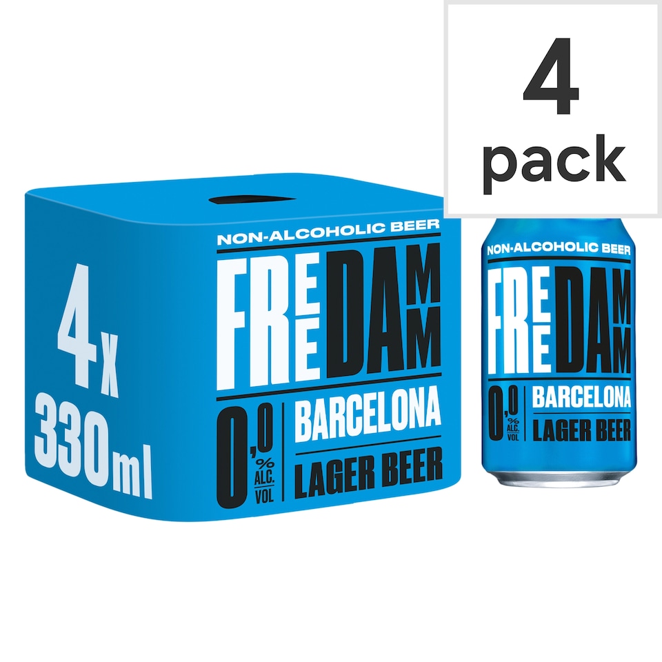Free Damm Lager 4X330ml