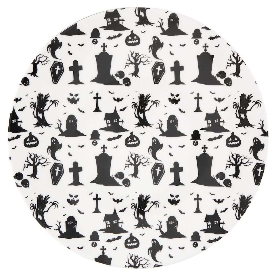 F&F Home Cemetery Dinner Plate