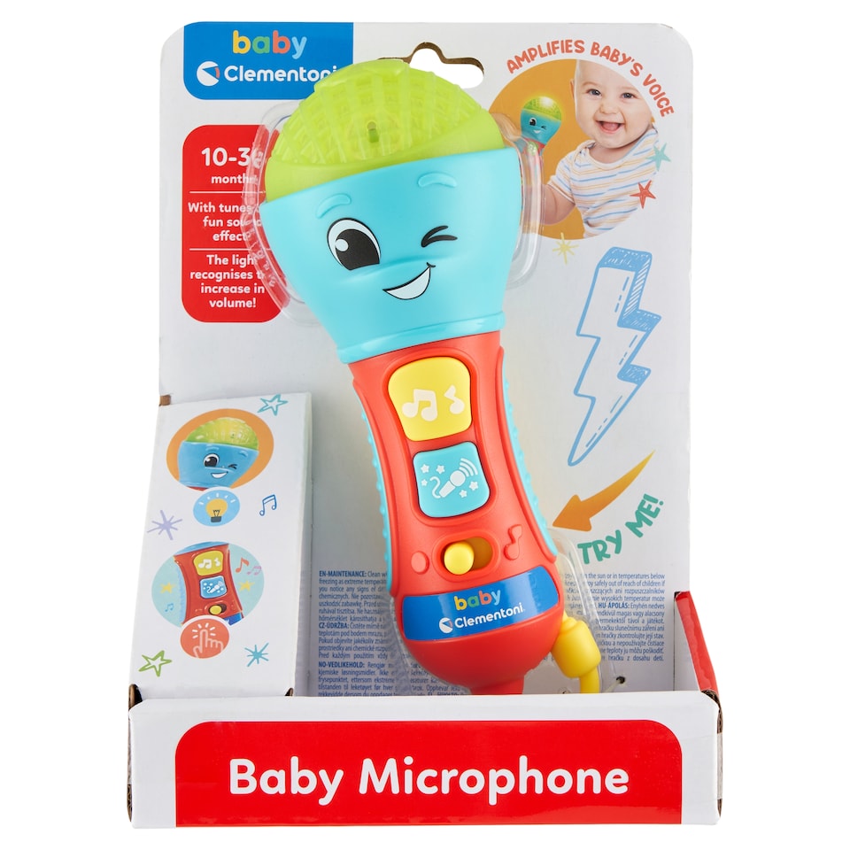 Clementoni Baby mikrofón