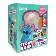 Disney Stitch Story Book & Money Box