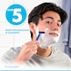 image 2 of Gillette BlueII Plus Men's Disposable Razors x5