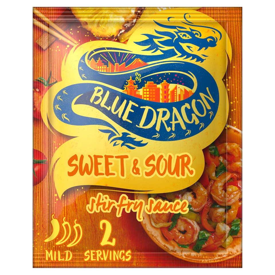 image 1 of Blue Dragon Sweet & Sour Stir Fry Sauce 120G