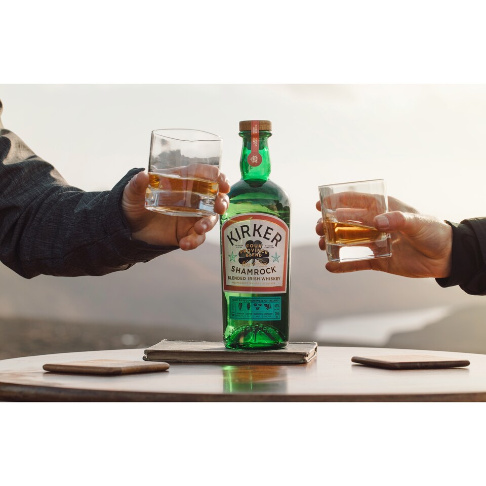 image 1 of Kirker & Greer Shamrock Irish Whiskey 700Ml