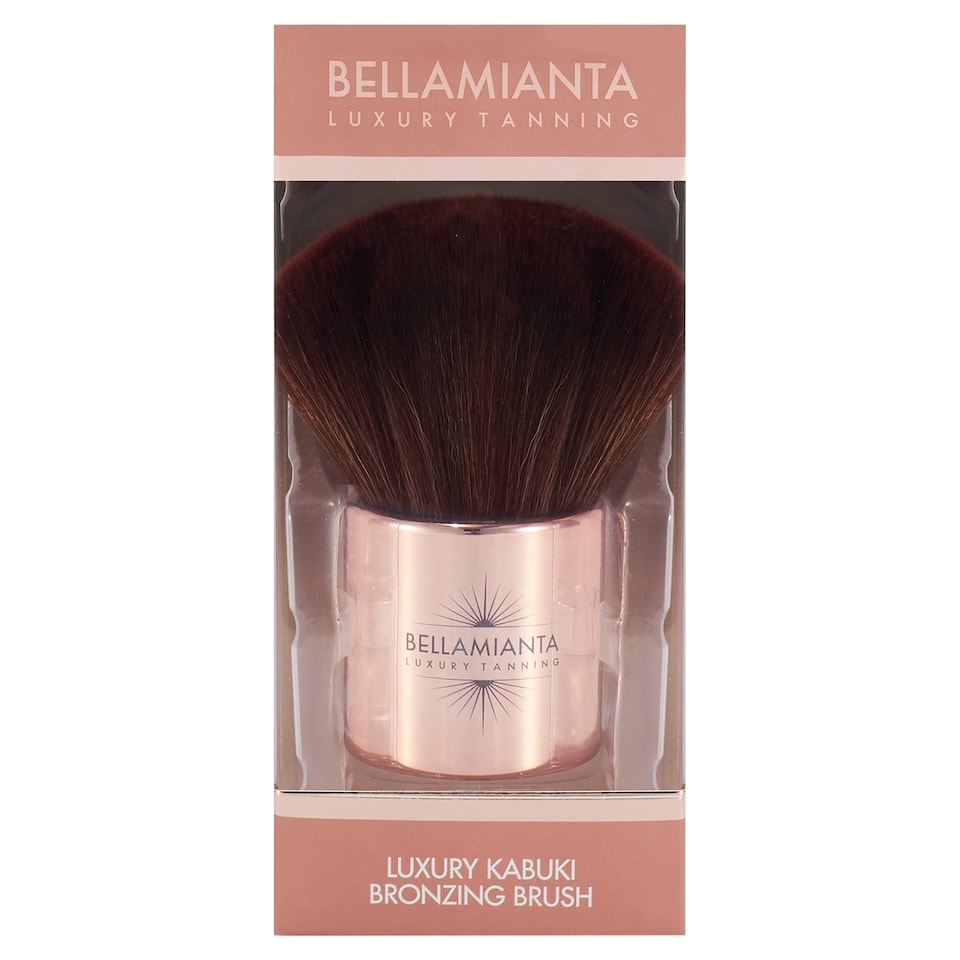 Bellamianta luxury kabuki bronzing brush