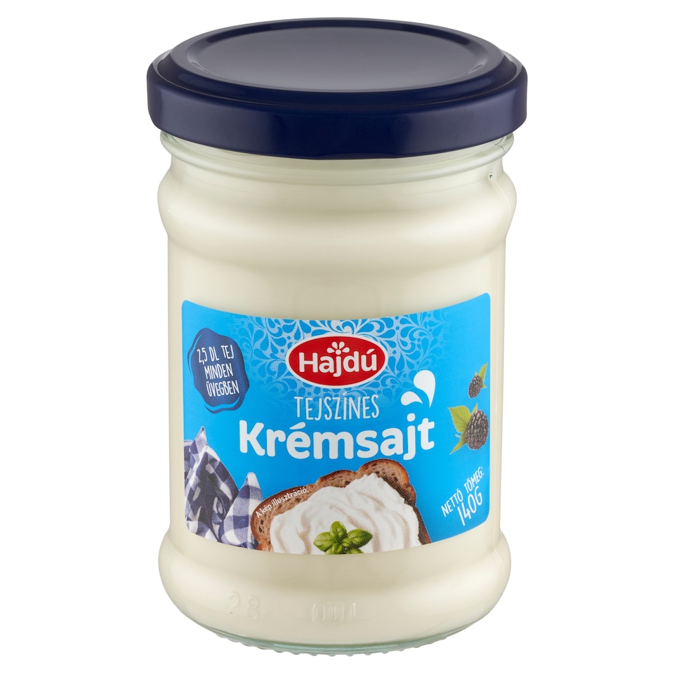 Hajdú tejszínes krémsajt 140 g