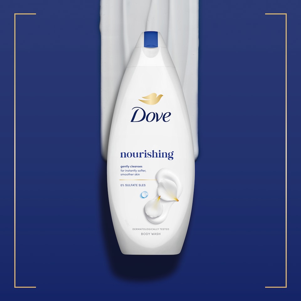 image 1 of Dove Hydrate 24hr Moisturisation Body Wash Shower Gel 225ml