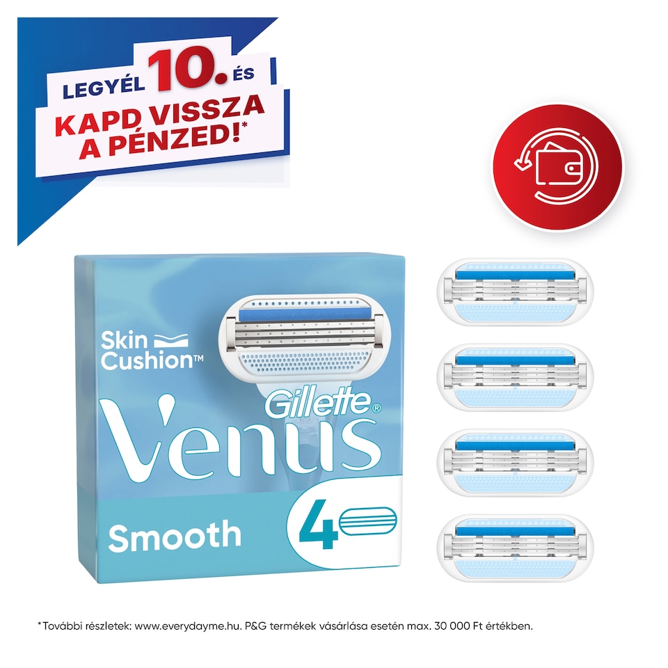image 1 of Venus Smooth Razor Blades x4
