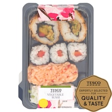 Tesco Vegetable Sushi 127G