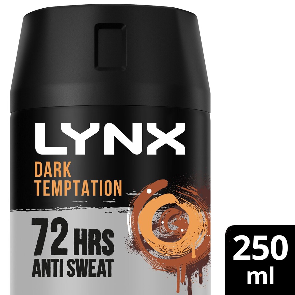 image 1 of Lynx Dark Temptation 72h Antiperspirant Deodorant 250ml