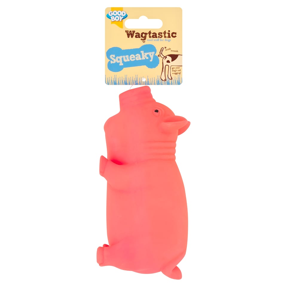 Good Boy Wagtastic Piggy Dog Toy
