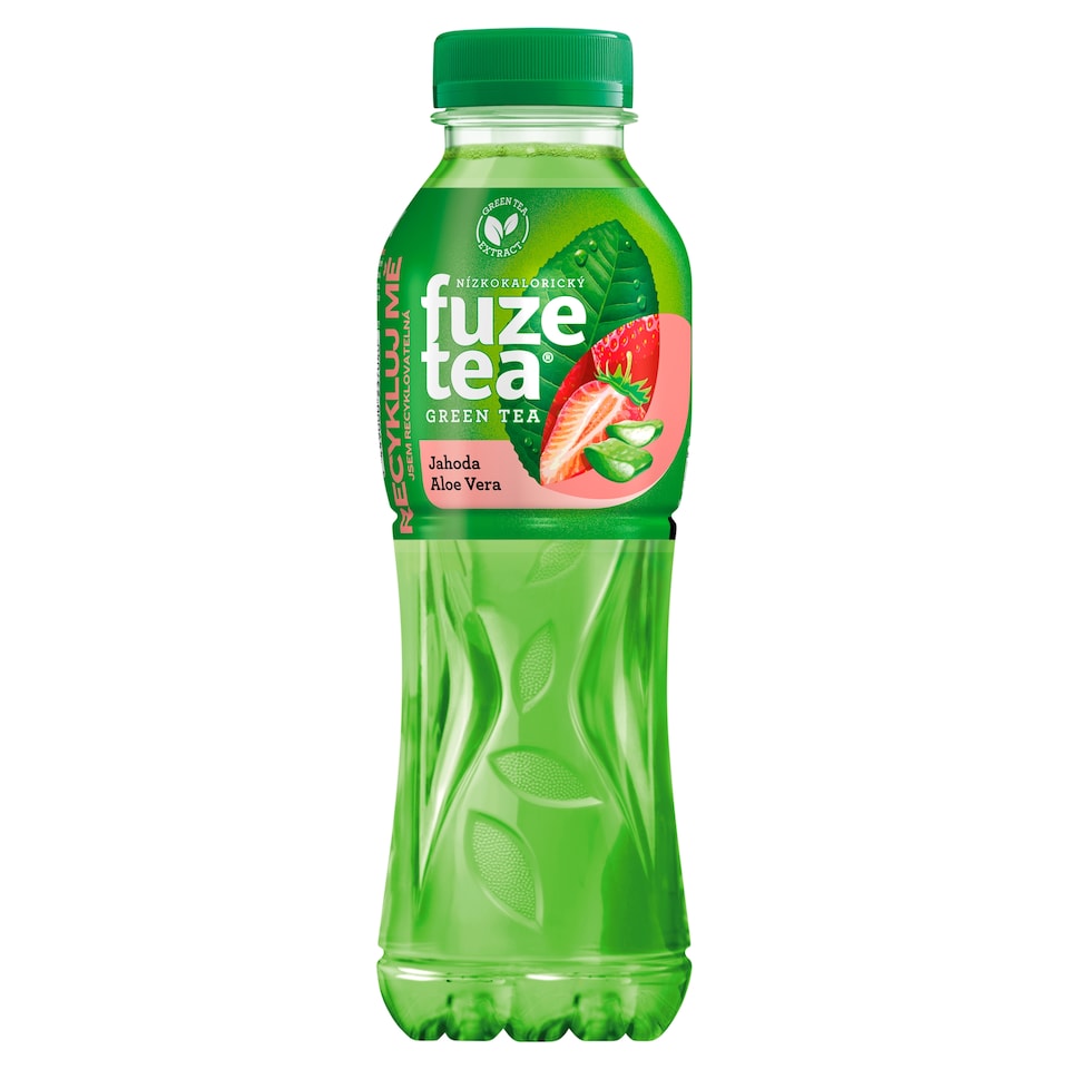 FuzeTea Green Tea jahoda aloe vera 500ml