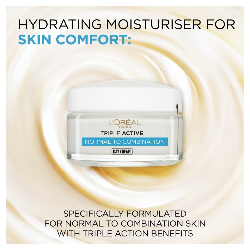 image 1 of L'Oreal Paris Triple Active Day Cream Moisturiser 50Ml