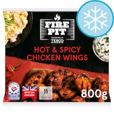 Tesco Firepit Hot & Spicy Chicken Wings 800G