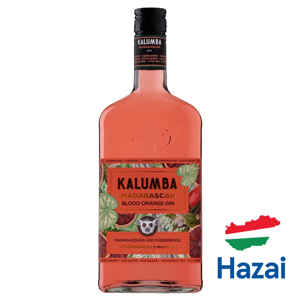 Kalumba Madagascar Blood Orange gin 37,5% 0,7 l  1. kép