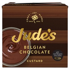 Judes Belgian Chocolate Custard 500G