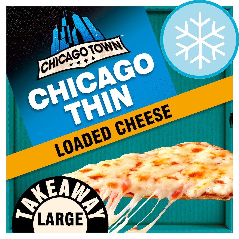 Chicago Town Ultimate Chicago Thin Cheese Large Pizza