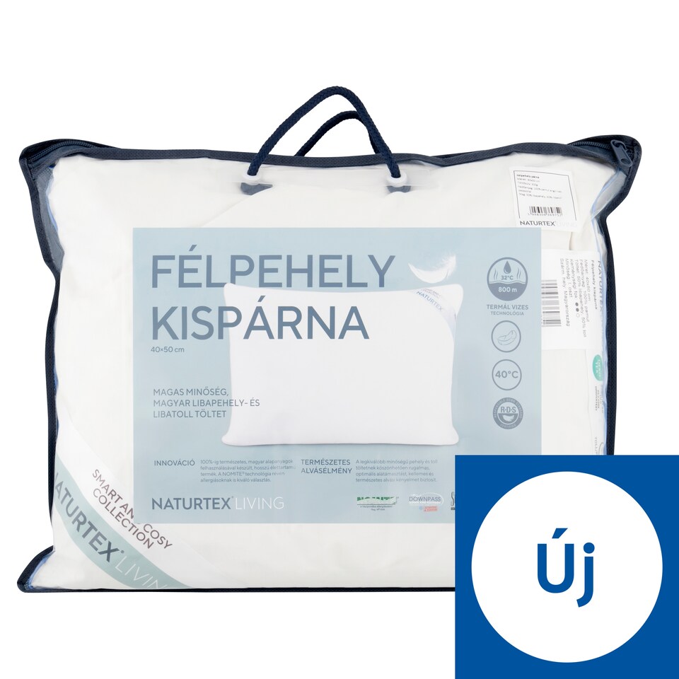 image 1 of Naturtex Living Half-Feather Pillow 40 x 50 cm