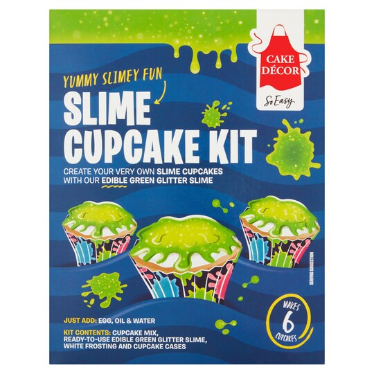 Cake Decor Slime Cupcake Kit 295G Tesco Groceries