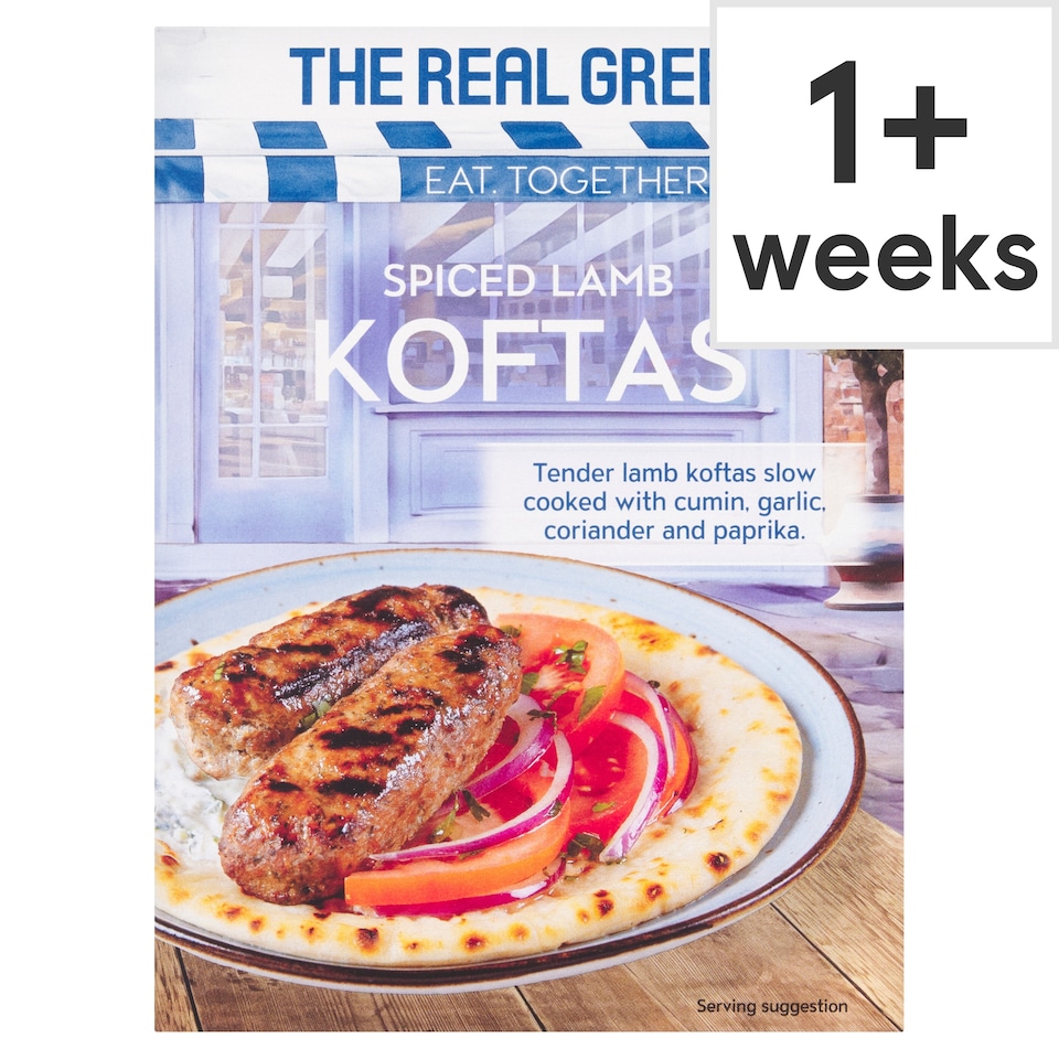 The Real Greek Spiced Lamb Koftas 300g