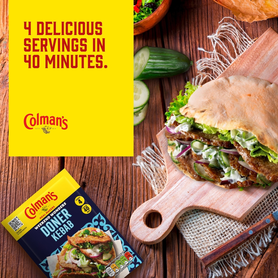 image 1 of Colman's Big Night In Doner Kebab Recipe Mix 38G