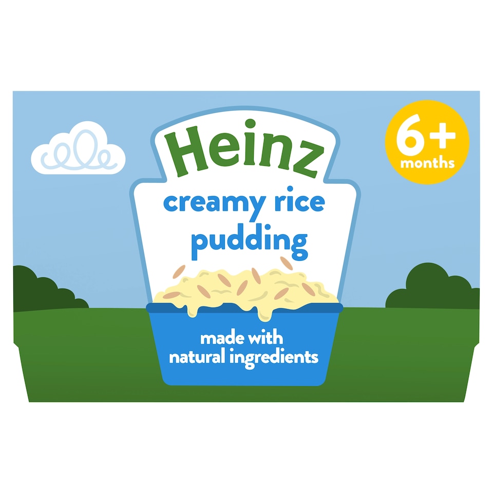 image 1 of Heinz Creamy Rice Pudding 4X100g