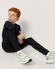 image 2 of F&F Active Boys ULTRAMOVE Base Layer Leggings in Black