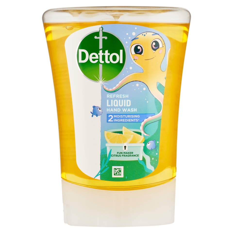 Obrázek 1 pro produkt Dettol Bavič tekuté mýdlo náplň do bezdotykového dávkovače 250ml