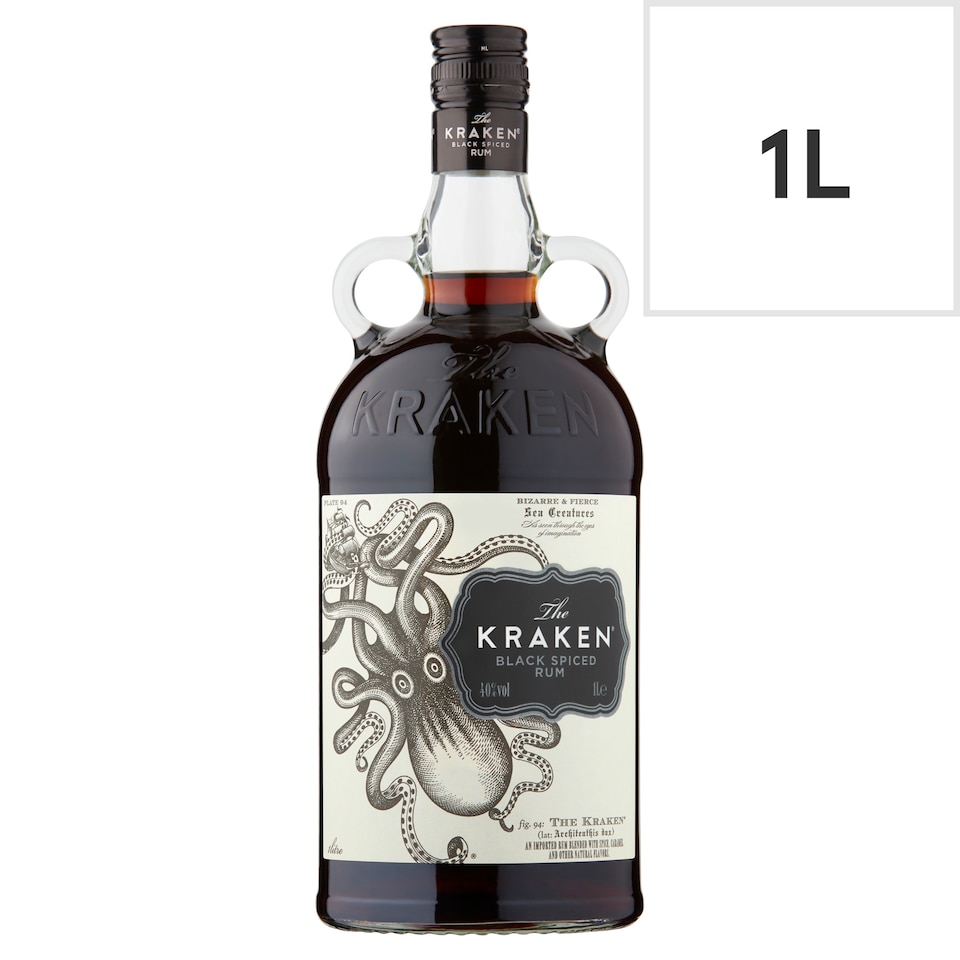 image 1 of The Kraken Black Spiced Rum 1L