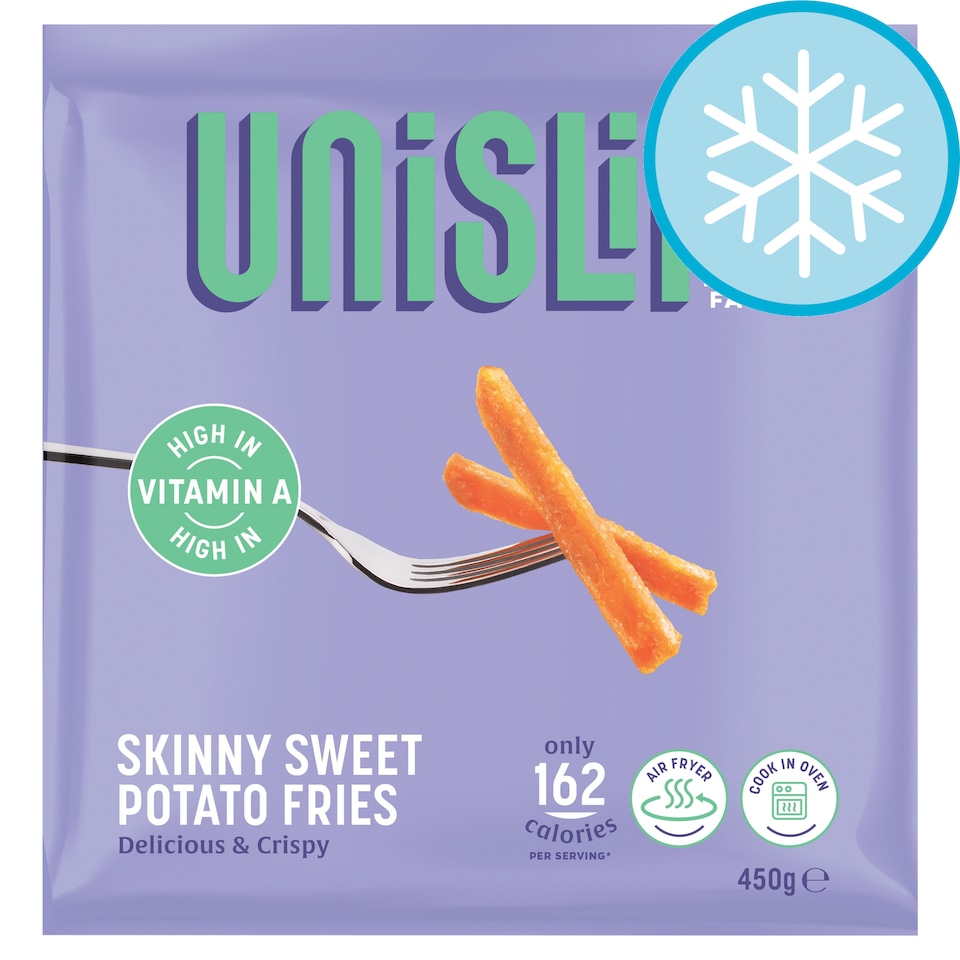 Unislim Skinny Sweet Potato Fries 450g