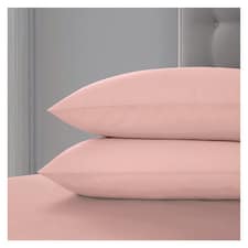 Silentnight Supersoft Pink Pillowcase Pair