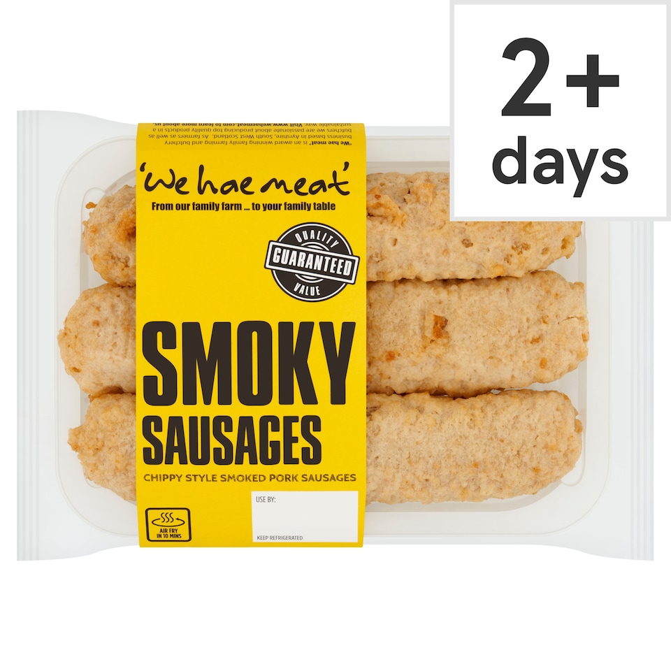 We Hae Meat Chippy Smoky Pork Sausages 300G