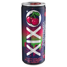 XIXO Tutti Fruity fekete cseresznye- és tuttifruttiízű, szénsavas üdítőital 250 ml