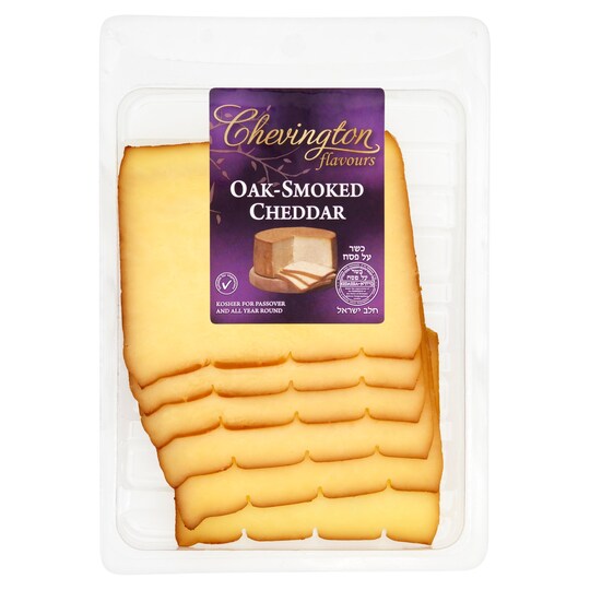 Chevington Oak Smoked Cheddar Slices 120G Tesco Groceries