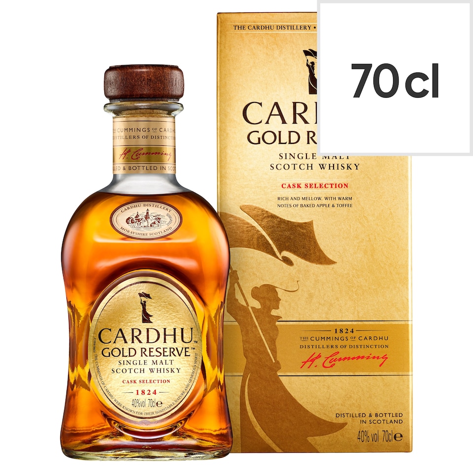 image 1 of Cardhu Gold Reserve Single Malt Scotch Whisky Bottle 40% Vol 70Cl
