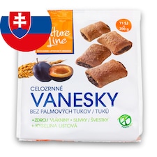 Celozrnné Vanesky