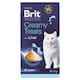image 1 of Brit Premium by Nature Cat Creamy Treats with Liver 6 x 15g (90g)