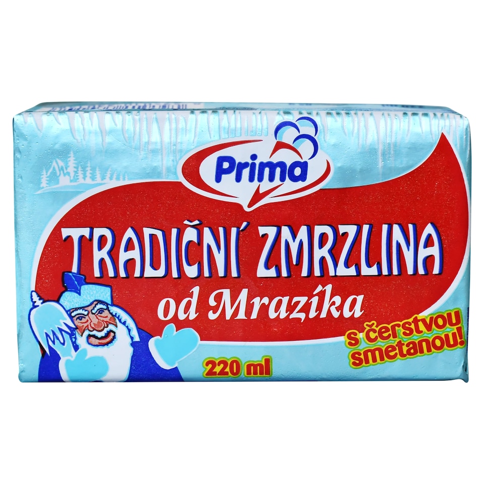 Prima Traditional Ice Cream from Mrazik 220 ml