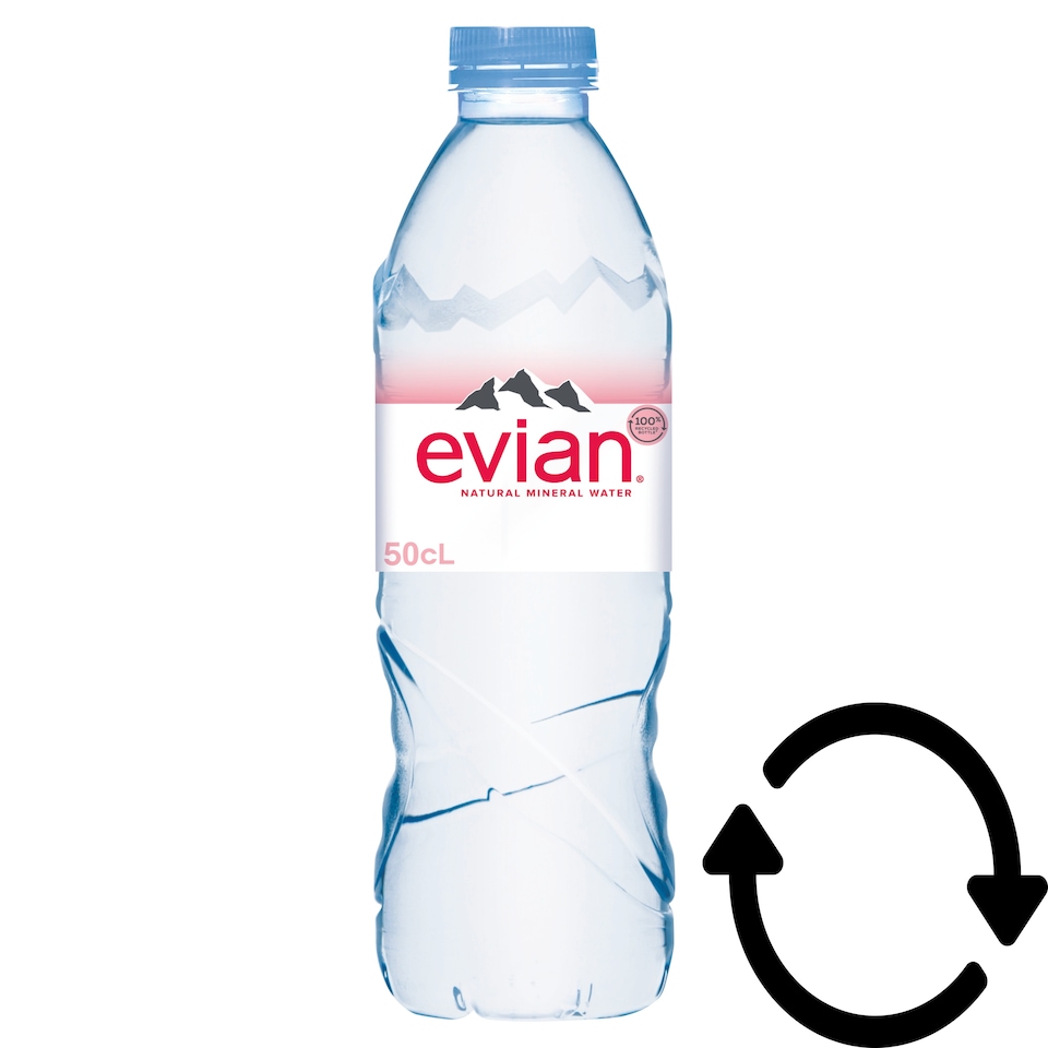 Evian természetes szénsavmentes ásványvíz 500 ml