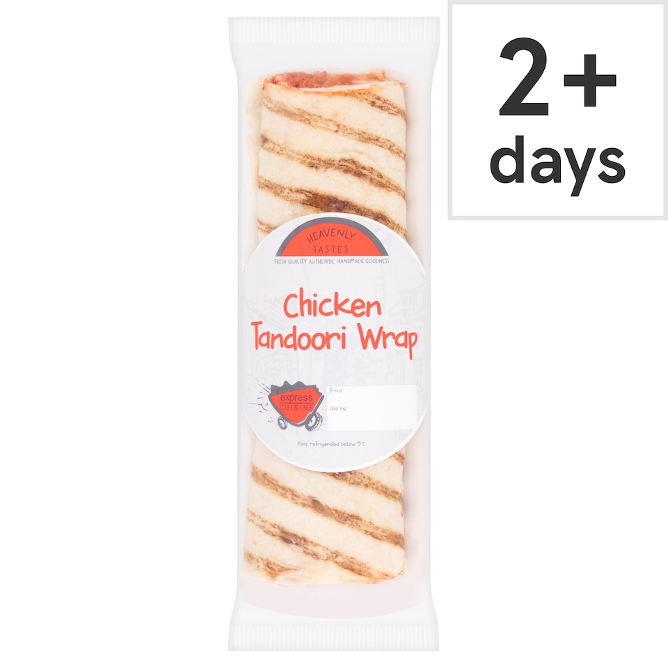 Express Cuisine Chicken Tandoori Wrap 220G