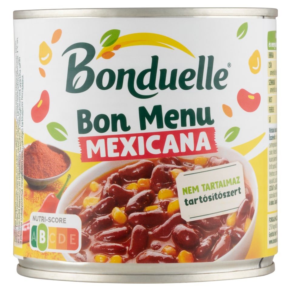 Bonduelle Bon Menu Mexicana vörösbab kukoricával, enyhe mexikói mártásban 430 g  1. kép