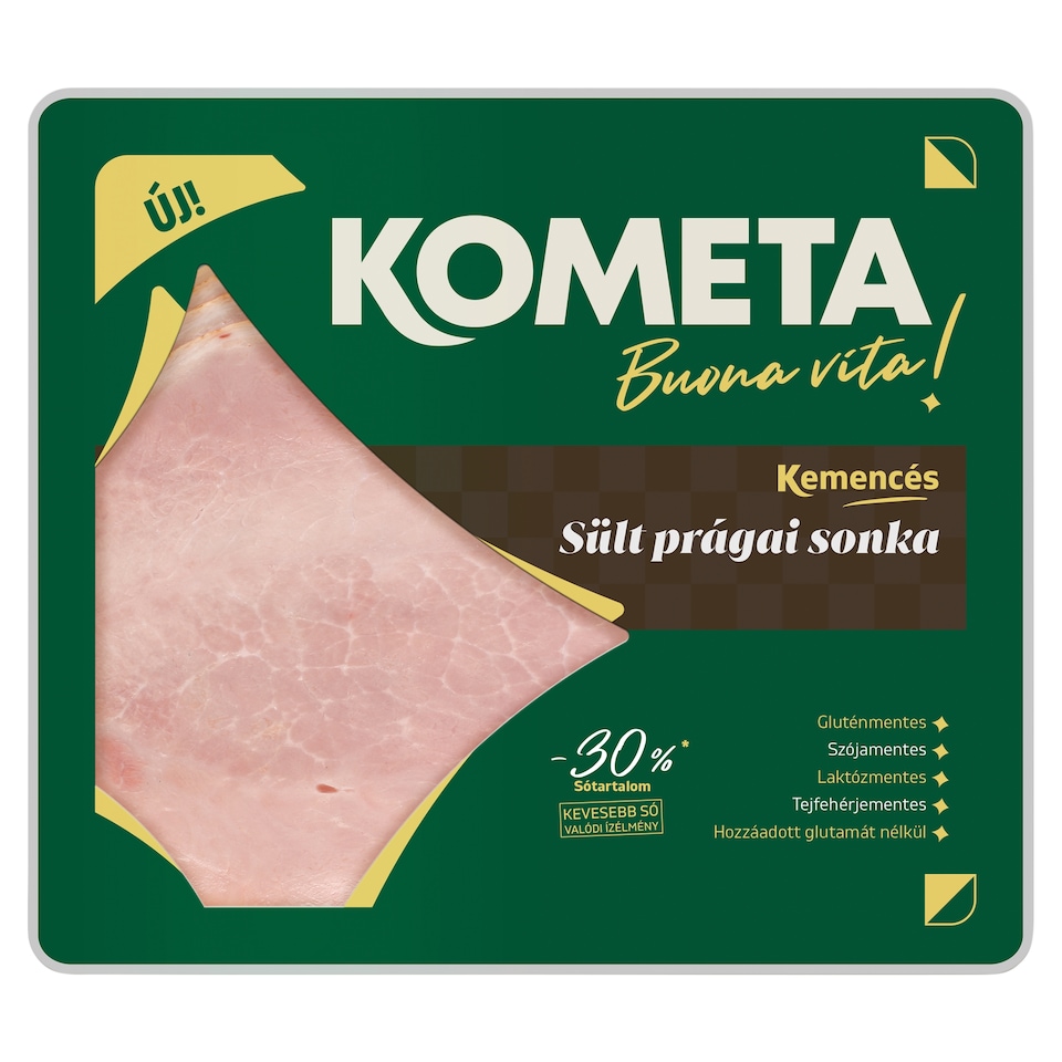 Kometa Kemencés Baked Sliced Prague Style Ham 90 g
