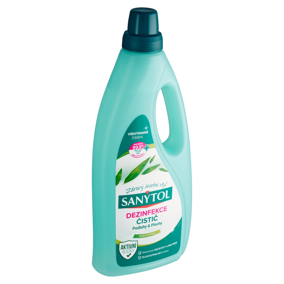 image 1 of Sanytol Clean Disinfection Floor and Surface Cleaner Eucalyptus 1L