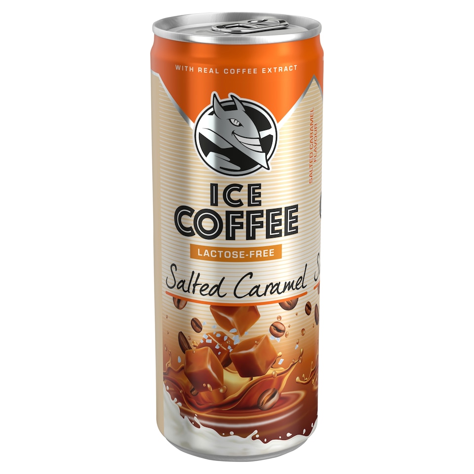 image 1 of Ice Coffee UHT Lactose-Free Salted Caramel Flavour Drink with Milk & Coffee Extract 250 ml