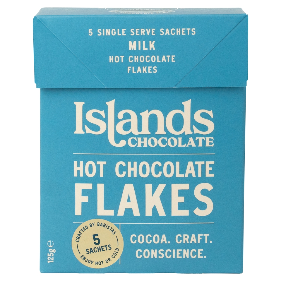 Islands Chocolate Milk Hot Chocolate Flakes 125g