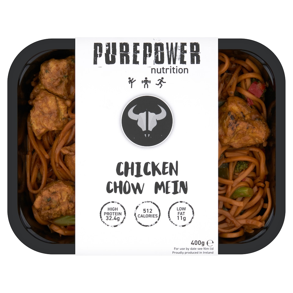 PUREPOWER NUTRITION CHICKEN CHOW MEIN 400G