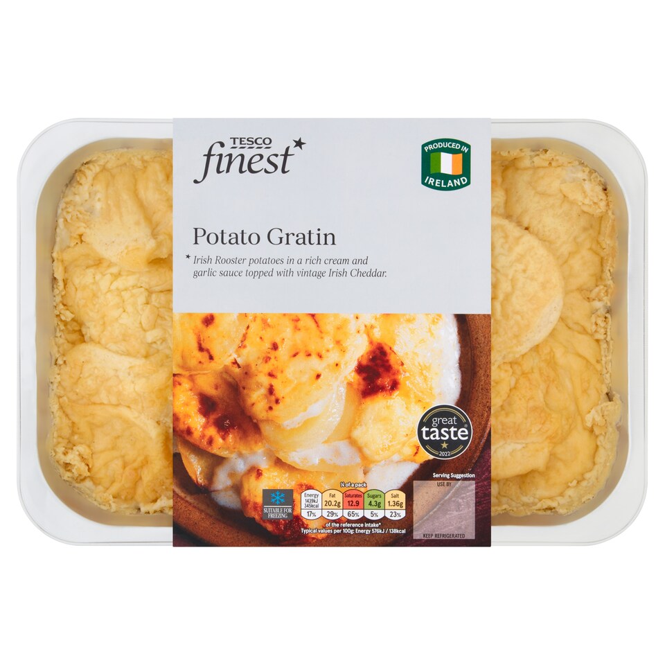 Tesco Finest Potato Gratin 1Kg