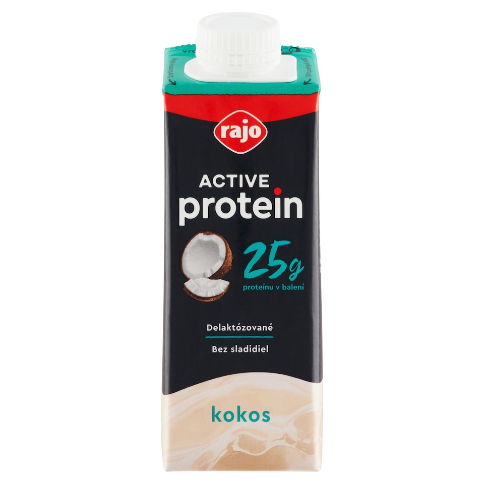 obrázok 1 z Rajo Active Protein Kokos 250 ml