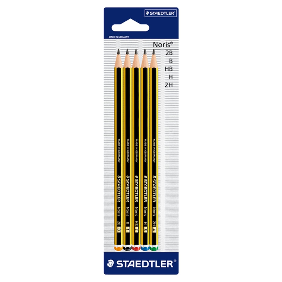 Staedtler Noris Pencils Asstd 5 Pack